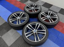 Used 19 Inch Genuine BMW Style 704 M Alloy Wheels, VGC, Including Runflat Tyres, 5x120