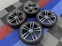 Used 19 Inch Genuine BMW Style 704 M Alloy Wheels, VGC, Including Runflat Tyres, 5x120