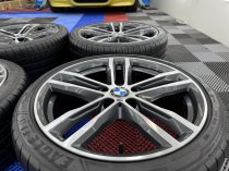 Used 19 Inch Genuine BMW Style 704 M Alloy Wheels, VGC, Including Runflat Tyres, 5x120