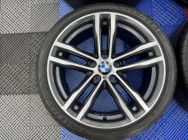 Used 19 Inch Genuine BMW Style 704 M Alloy Wheels, VGC, Including Runflat Tyres, 5x120