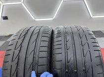 Used 19 Inch Genuine BMW Style 403 M Sport Alloy Wheels, Refurbished in Gloss Black, Wide Rear, Including Good Bridgestone Runflat Tyres, 5x120