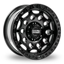 New 17 Inch AXE AT4 Alloy Wheels In Satin Black 955kg VW Transporter T5 T6 5x120