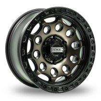 New 17 Inch AXE AT4 Alloy Wheels In Satin Black With Bronze Center 955kg VW Transporter T5 T6 5x120