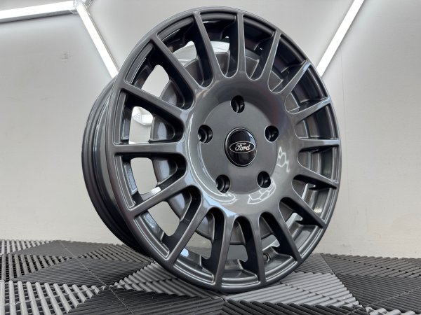 New 18 Inch MSRT Style RZO Alloy Wheels In Gloss Gunmetal Load Rated 1250kg Ford Transit Custom 5x160