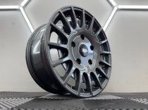 New 18 Inch MSRT Style RZO Alloy Wheels In Gloss Gunmetal Load Rated 1250kg Ford Transit Custom 5x160