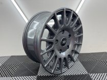 New 18 Inch MSRT Style RZO Alloy Wheels In Gloss Gunmetal Load Rated 1250kg Ford Transit Custom 5x160