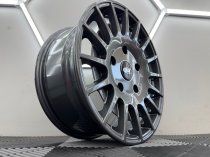 New 18 Inch MSRT Style RZO Alloy Wheels In Gloss Gunmetal Load Rated 1250kg Ford Transit Custom 5x160