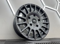 New 18 Inch MSRT Style RZO Alloy Wheels In Gloss Gunmetal Load Rated 1250kg Ford Transit Custom 5x160