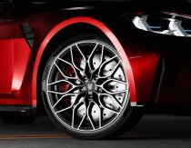 New 17 Inch Fox FX9 1000X Spoke Flow Forged Alloy Wheels In Gloss Black With Polished Face5x108