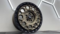 New 17 Inch Targa TG12-HD Heavy Duty Alloy Wheels In Matt Bronze With Matt Black Lip Mercedes Sprinter / VW Crafter Vans 1250KG 6x130