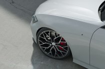 New 20 Inch Veemann V-FS51 Alloy Wheels In Gloss Black Machined With Deeper Concave 10" Rear Option 5x112