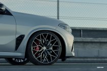 New 20 Inch Veemann V-FS51 Alloy Wheels In Gloss Black Machined With Deeper Concave 10" Rear Option 5x112