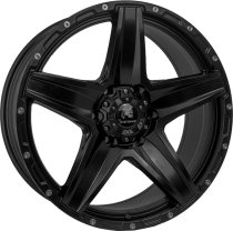 New 17 Inch Tomahawk Apache Alloy Wheels In Satin Black 1250kg VW Transporter T5 T6 5x120