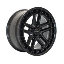 New 17 Inch Navis MAC AT Alloy Wheels In Satin Black 1050kg VW Transporter T5 T6 5x120
