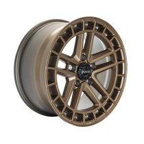 New 17 Inch Navis MAC AT Alloy Wheels In Satin Bronze 1050kg VW Transporter T5 T6 5x120