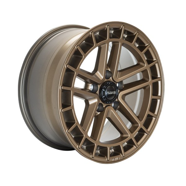 New 17 Inch Navis MAC AT Alloy Wheels In Satin Bronze 1050kg VW Transporter T5 T6 5x120