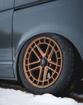 New 17 Inch Navis MAC AT Alloy Wheels In Satin Bronze 1050kg VW Transporter T5 T6 5x120