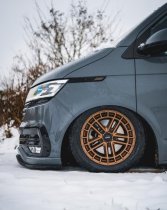 New 17 Inch Navis MAC AT Alloy Wheels In Satin Bronze 1050kg VW Transporter T5 T6 5x120