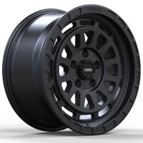 New 17 Inch Navis Gelida AT Wheels In Satin Black 1050kg VW Transporter T5 T6 5x120