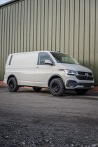 New 17 Inch Navis Gelida AT Wheels In Satin Black 1050kg VW Transporter T5 T6 5x120