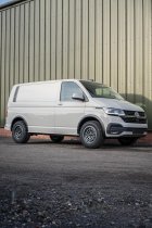 New 17 Inch Navis Gelida AT Wheels In Satin Anthracite 1050kg VW Transporter T5 T6 5x120