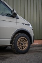 New 17 Inch Navis Gelida AT Wheels In Satin Bronze 1050kg VW Transporter T5 T6 5x120