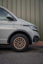 New 17 Inch Navis Gelida AT Wheels In Satin Bronze 1050kg VW Transporter T5 T6 5x120