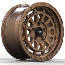New 17 Inch Navis Gelida AT Wheels In Satin Bronze 1050kg VW Transporter T5 T6 5x120