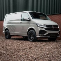 New 17 Inch Navis Dura AT Wheels In Satin Black 1050kg VW Transporter T5 T6 5x120