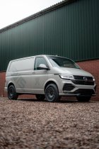New 17 Inch Navis Dura AT Wheels In Satin Anthracite 1050kg VW Transporter T5 T6 5x120