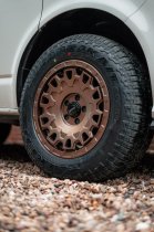 New 17 Inch Navis Dura AT Wheels In Satin Bronze 1050kg VW Transporter T5 T6 5x120