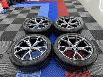 Used 21 Inch Genuine BMW G05 X5 Style 741 M Sport Alloy Wheels, Wide Rear, Delivery Miles Unmarked Inc Full Tread Pirelli Runflat Tyres And TPMS