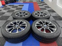 Used 19 Inch Genuine BMW Style 449 Alloy Wheels from F15/F16 X5/X6, Excellent Original Condition, Including Runflat Winter Tyres, 5x120