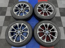 Used 19 Inch Genuine BMW Style 449 Alloy Wheels from F15/F16 X5/X6, Excellent Original Condition, Including Runflat Winter Tyres, 5x120