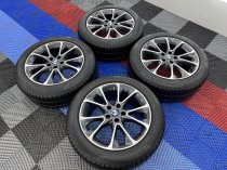 Used 19 Inch Genuine BMW Style 449 Alloy Wheels from F15/F16 X5/X6, Excellent Original Condition, Including Runflat Winter Tyres, 5x120