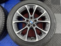 Used 19 Inch Genuine BMW Style 449 Alloy Wheels from F15/F16 X5/X6, Excellent Original Condition, Including Runflat Winter Tyres, 5x120