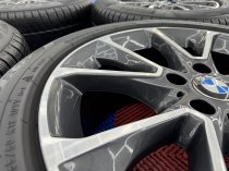 Used 19 Inch Genuine BMW Style 449 Alloy Wheels from F15/F16 X5/X6, Excellent Original Condition, Including Runflat Winter Tyres, 5x120