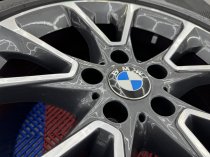 Used 19 Inch Genuine BMW Style 449 Alloy Wheels from F15/F16 X5/X6, Excellent Original Condition, Including Runflat Winter Tyres, 5x120