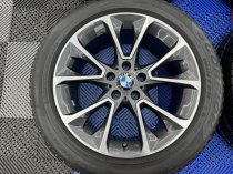 Used 19 Inch Genuine BMW Style 449 Alloy Wheels from F15/F16 X5/X6, Excellent Original Condition, Including Runflat Winter Tyres, 5x120