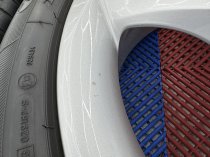 Used 17 Inch Genuine BMW Style 256 5 Spoke Alloy Wheels, Very Good Condition Inc Goodyear Runflat Tyres 5x120