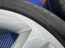 Used 17 Inch Genuine BMW Style 256 5 Spoke Alloy Wheels, Very Good Condition Inc Goodyear Runflat Tyres 5x120