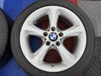 Used 17 Inch Genuine BMW Style 256 5 Spoke Alloy Wheels, Very Good Condition Inc Goodyear Runflat Tyres 5x120
