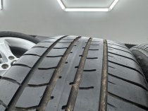 Used 17 Inch Genuine BMW Style 256 5 Spoke Alloy Wheels, Very Good Condition Inc Goodyear Runflat Tyres 5x120