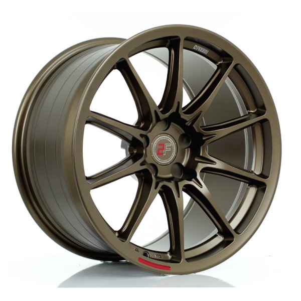 New 18 Inch 2Forge ZF8 Alloy Wheels In Matt Bronze, Rotary-Forged, Various Wider Rear Options BMW 5x120