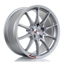 New 18 Inch 2Forge ZF8 Alloy Wheels In Silver, Rotary-Forged, Various Wider Rear Options