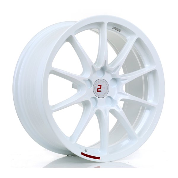 New 17 Inch 2Forge ZF8 Alloy Wheels In White, Rotary-Forged, Various Wider Rear Options