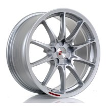 New 17 Inch 2Forge ZF8 Alloy Wheels In Silver, Rotary-Forged, Various Wider Rear Options