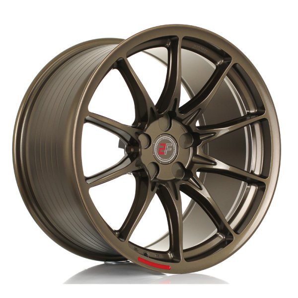 New 20 Inch 2Forge ZF8 Alloy Wheels In Gloss Bronze, Rotary-Forged, Various Wider Rear Options