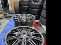 Used 19 Inch Genuine BMW Style 67M E46 M3 Alloy Wheels,In Gloss Gunmetal, Wide Rear, Fully Refurbished 5x120