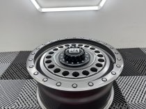 New 17 Inch Riviera Xtreme RXS3 Alloy Wheels In Gloss Gunmetal With Gunmetal Rivets 1100kg VW Transporter T5 T6 5x120